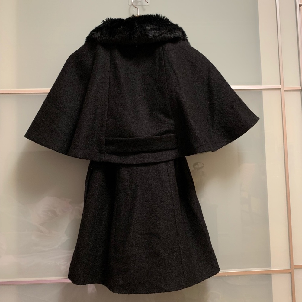 Black Wool Jacket - image 2